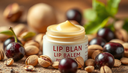 Indulge Your Lips: A Review of Beekman 1802's Pistachio & Dark Cherry Lip Balm