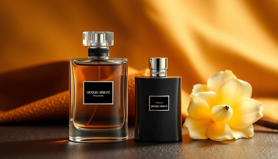 Discover Giorgio Armani's New Fragrances: Cuir Doré and Cuir Rubis – A Luxurious Journey Through Leather and Vanilla