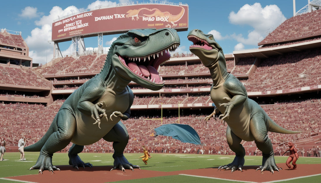 Ryan Williams Brings a Jurassic Twist to Doak Campbell Stadium with Adorable T-Rex Toy